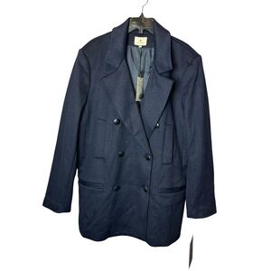 NWT Tuckernuck Navy Kensington Blazer Coat XXL